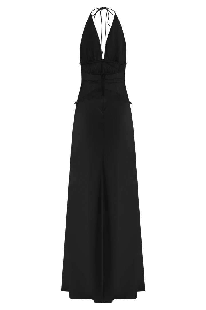 Harriet - Lace and Satin Dress