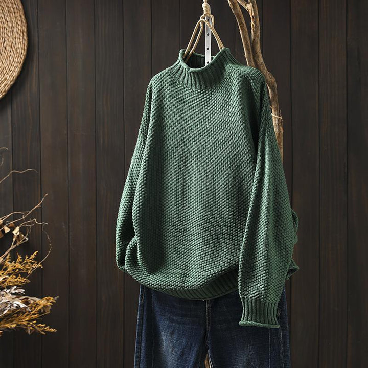 Alana | Relaxed Fit Waffle Sweater