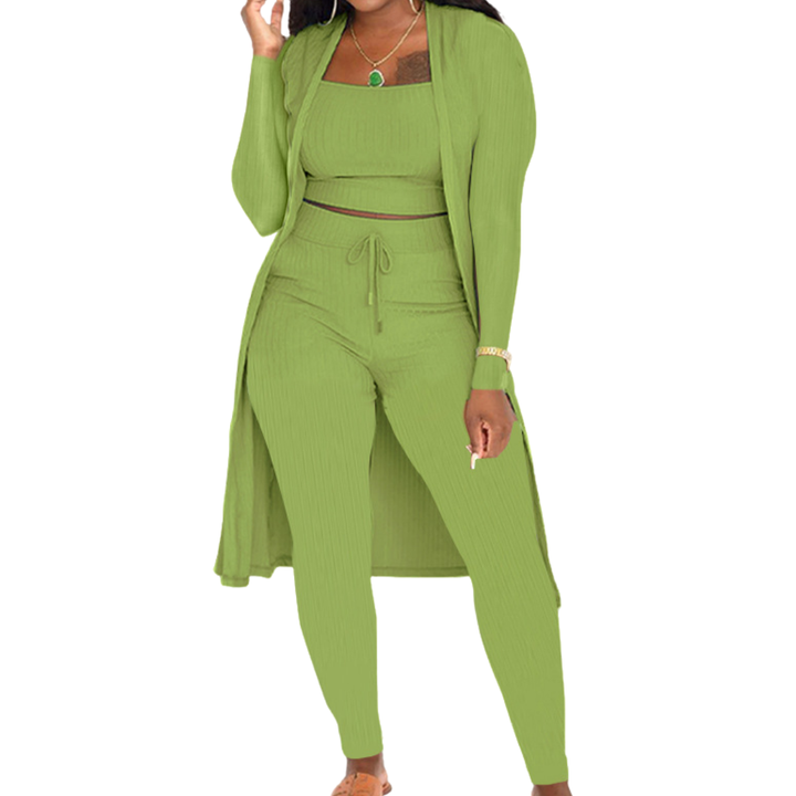 Grace | Cosy Knit Open Front Co-ord Set