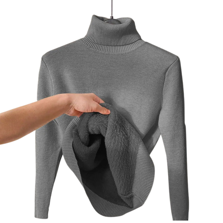 Sophie | Cosy Fleece-Lined Turtleneck Sweater