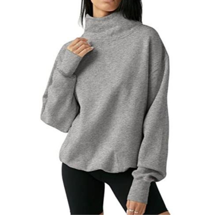 Layla | Cosy Oversized Turtleneck Sweatshirt