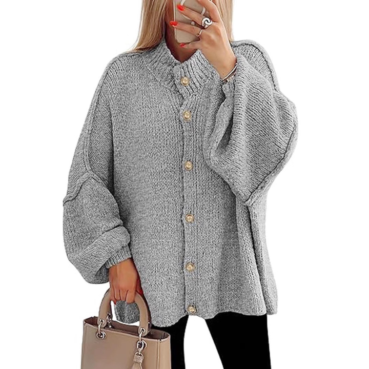 Kara | Cosy Batwing Sleeve Chunky Knit Cardigan