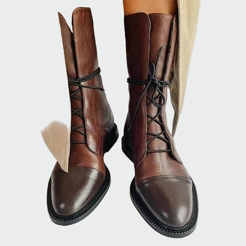 Hallie - Orthopaedic Leather Boots