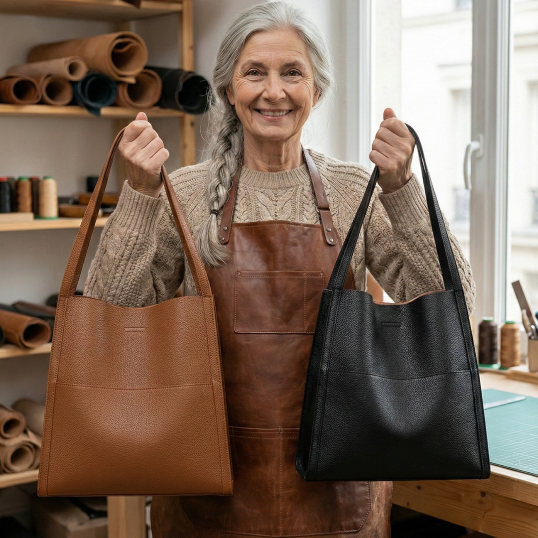 Sarina | Elegant leather shoulder bag