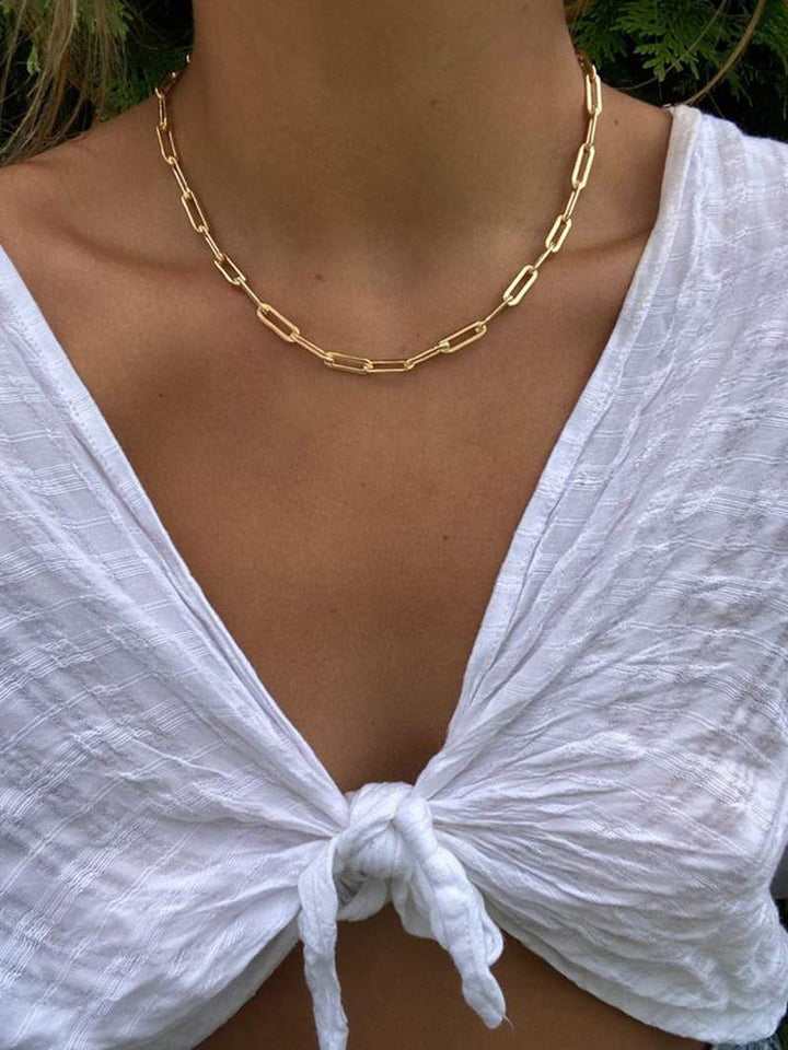 Ava - Bicycle Chain Necklace