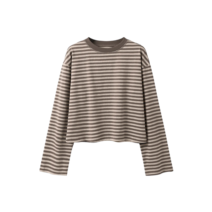 Madison | Relaxed Colorblock Striped Tee
