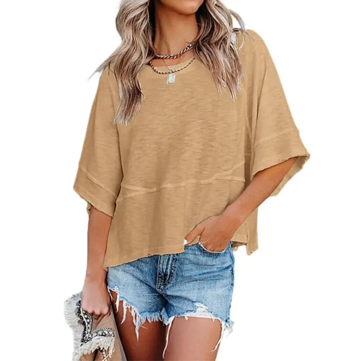 Samantha | Relaxed Batwing Sleeve Blouse