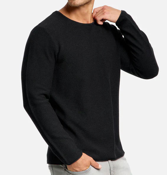 Elijah - Turtleneck Jumper with Secure Pockets