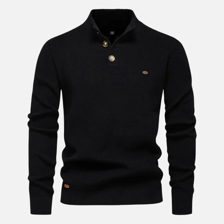 Connor - Turtleneck Knit Jumper