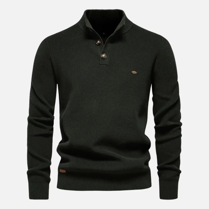 Connor - Turtleneck Knit Jumper
