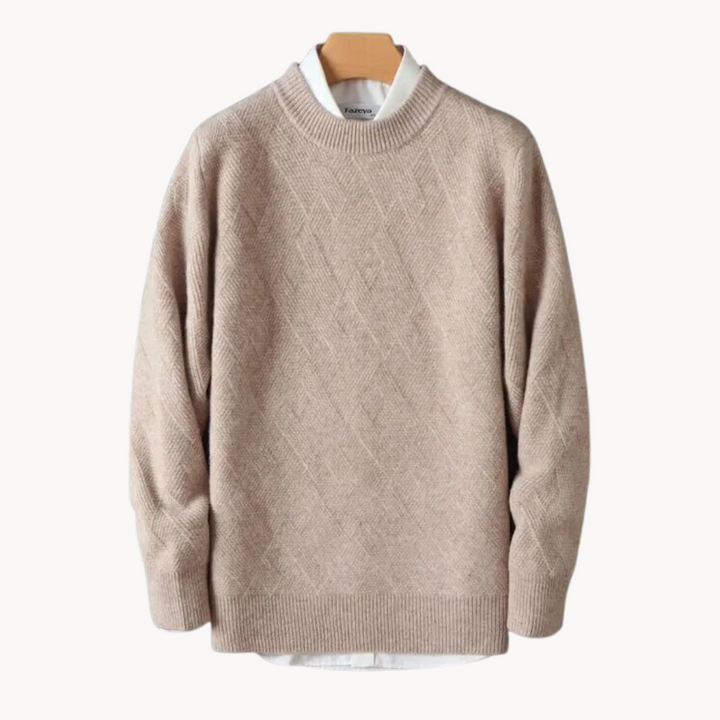 Daniel - Jacquard Knit Jumper
