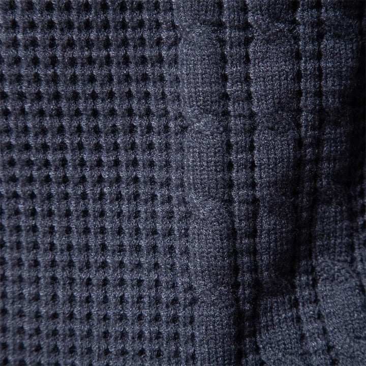Dylan - Patchwork Knit Jumper