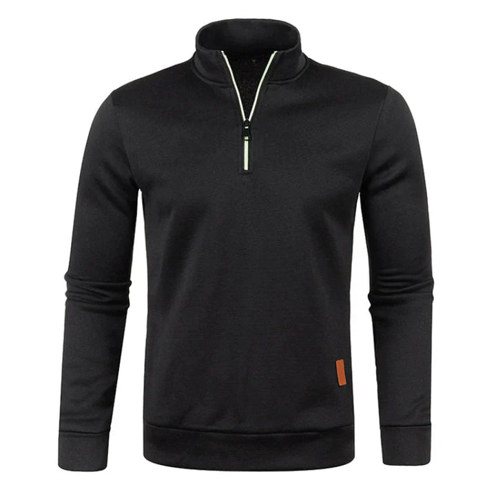 Nathan - Collared Knit Jumper