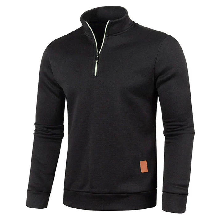 Nathan - Collared Knit Jumper