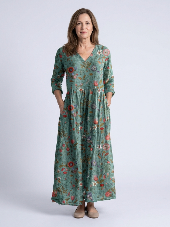 Josephine Floral Maxi Dress