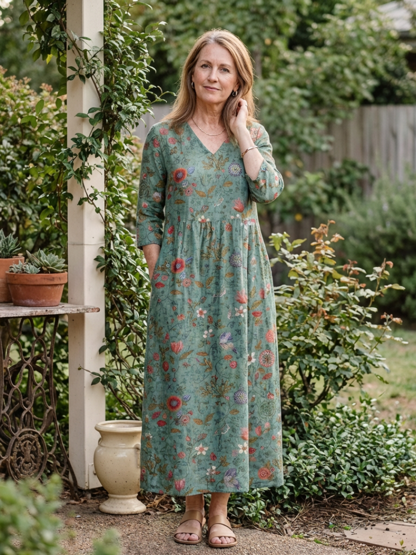 Josephine Floral Maxi Dress