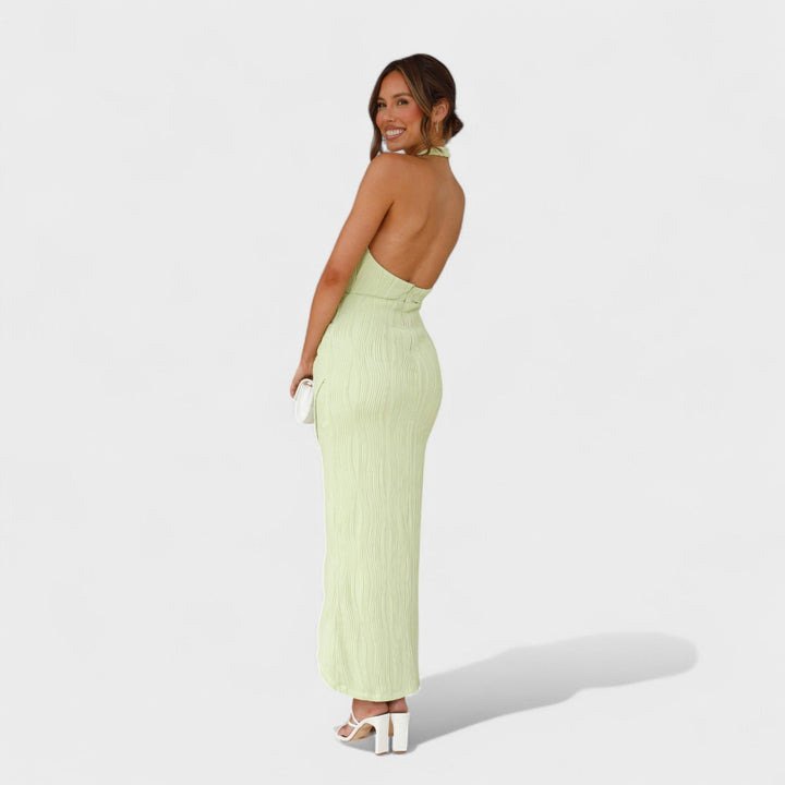 Penelope - Pleated Long Dress