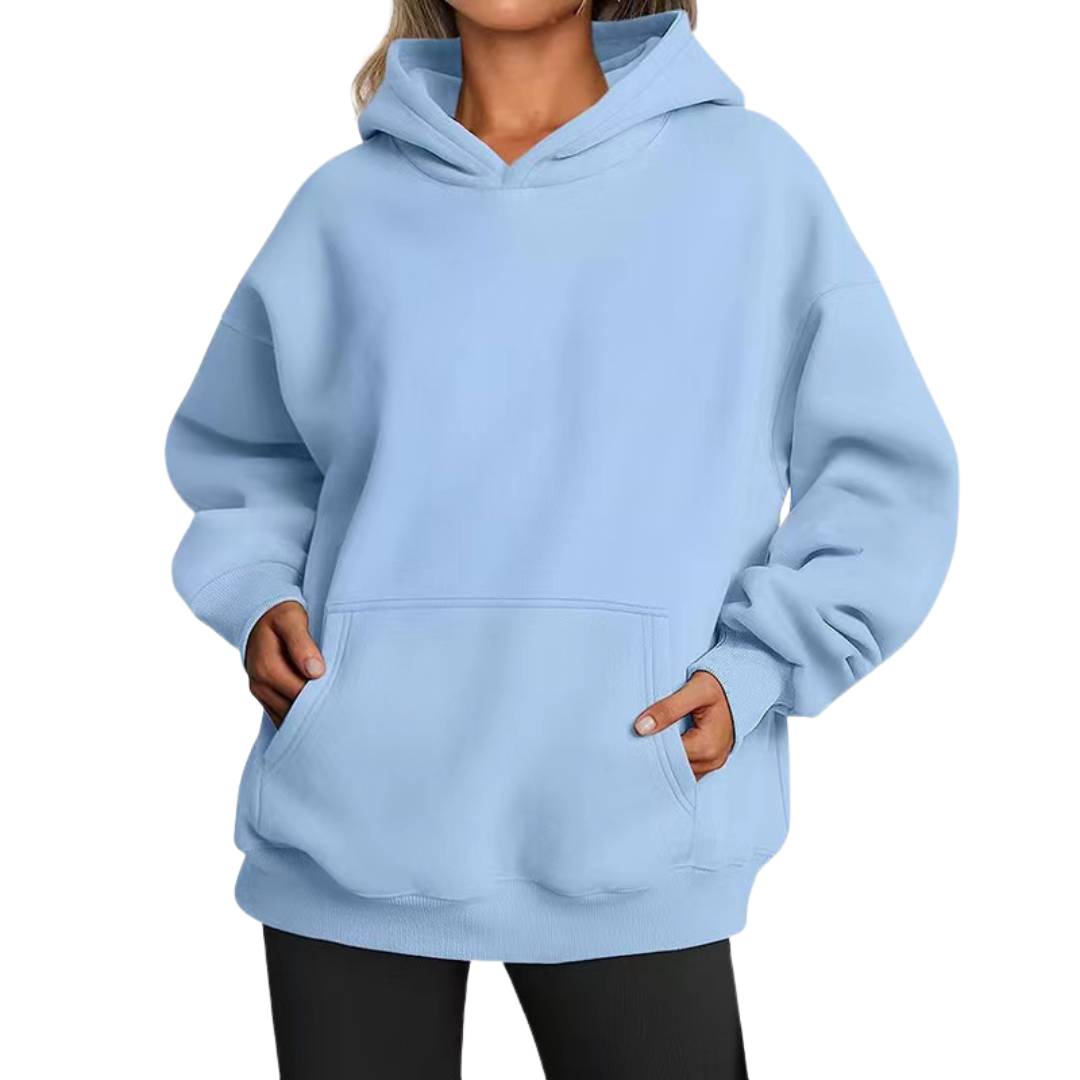 Xanthe | Cosy Oversized Fleece Pullover Hoodie