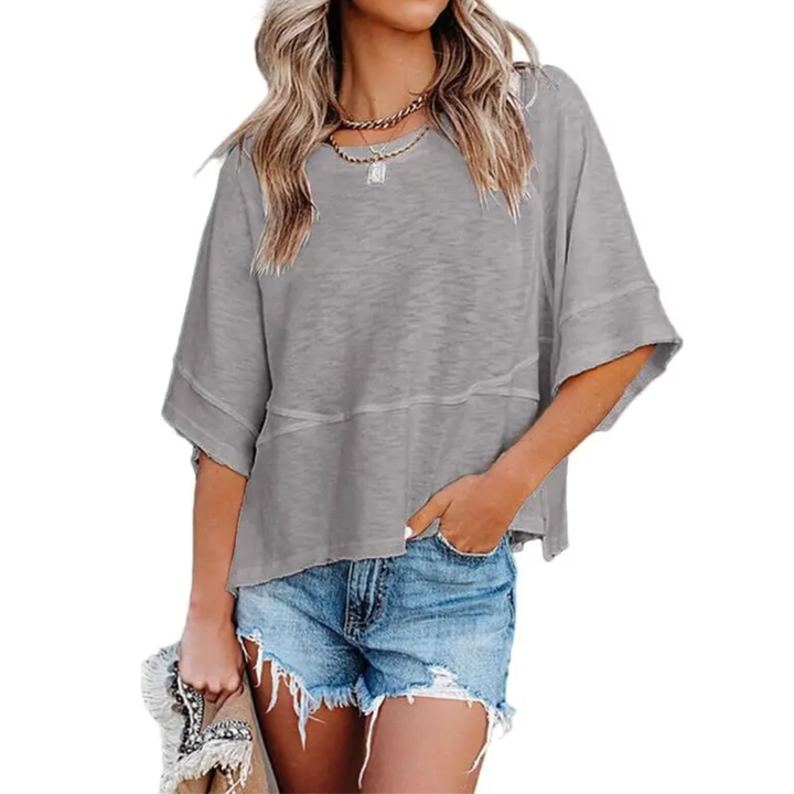 Samantha | Relaxed Batwing Sleeve Blouse