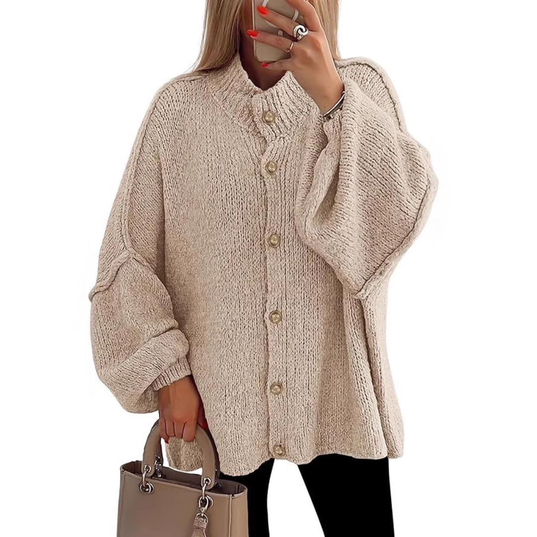 Kara | Cosy Batwing Sleeve Chunky Knit Cardigan