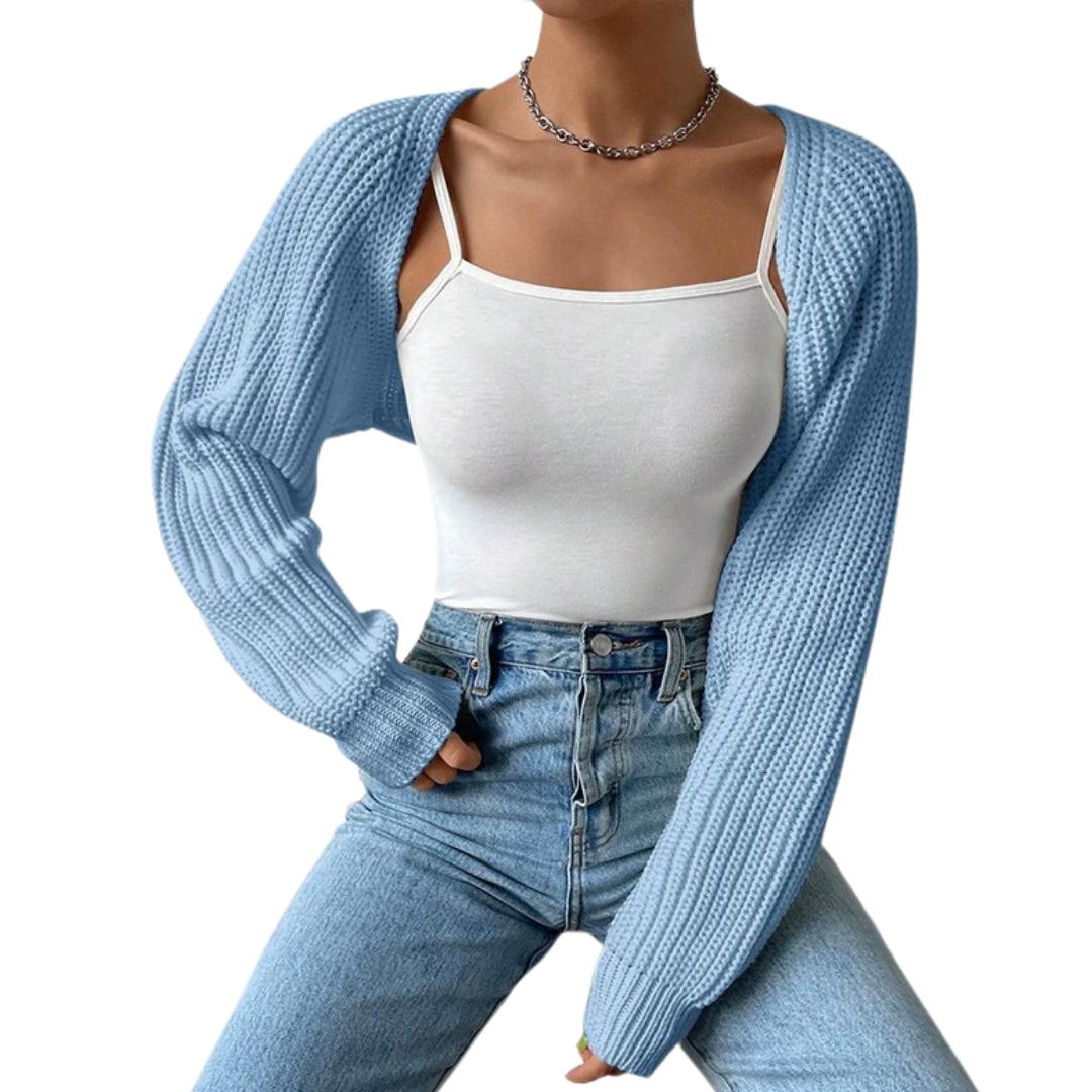 Taylor | Relaxed Raglan Crop Cardigan
