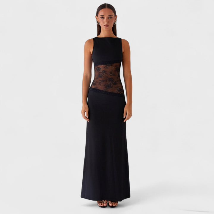 Hazel - Long Lace Dress