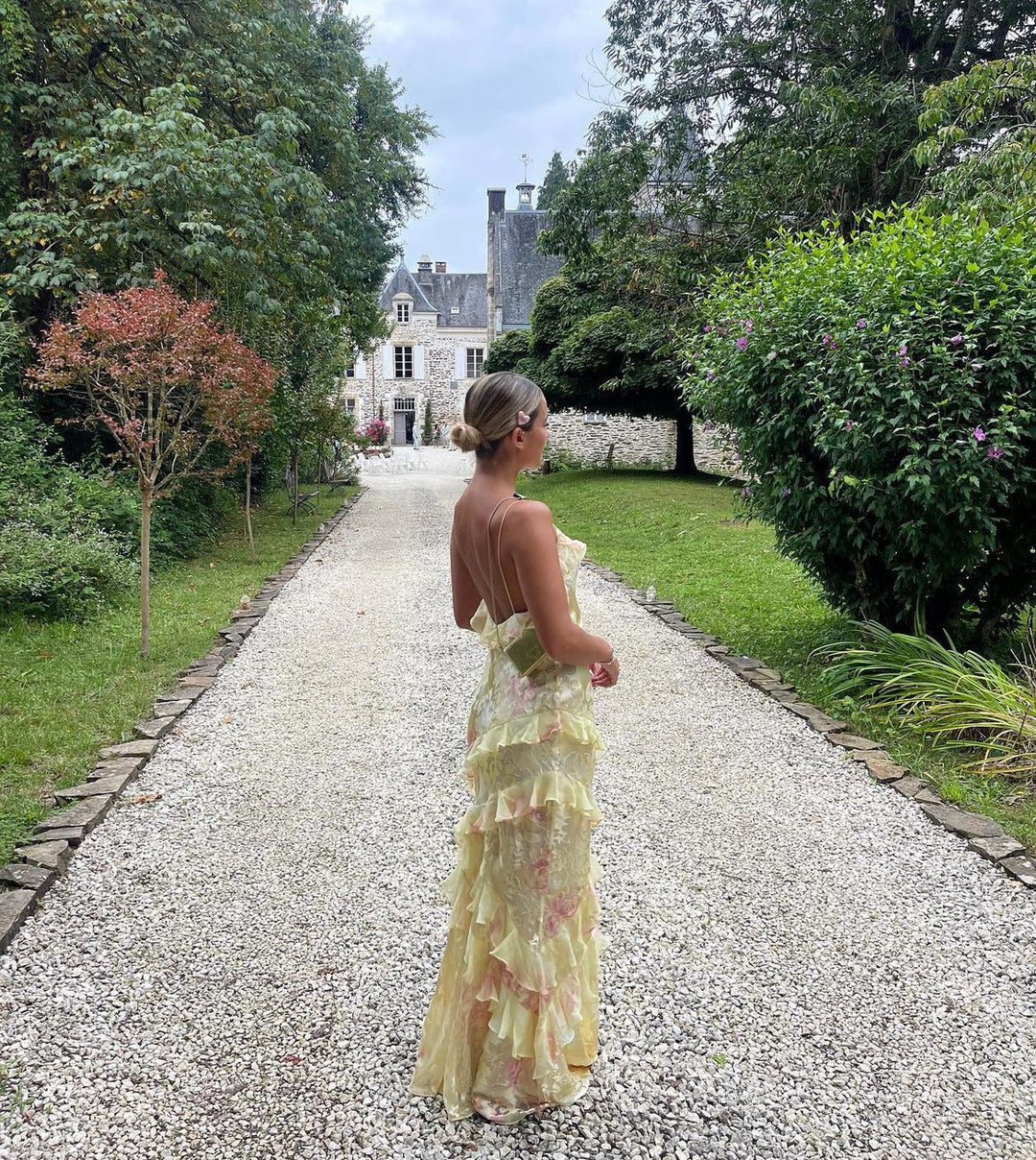 Marnie - Ruffle Long Dress