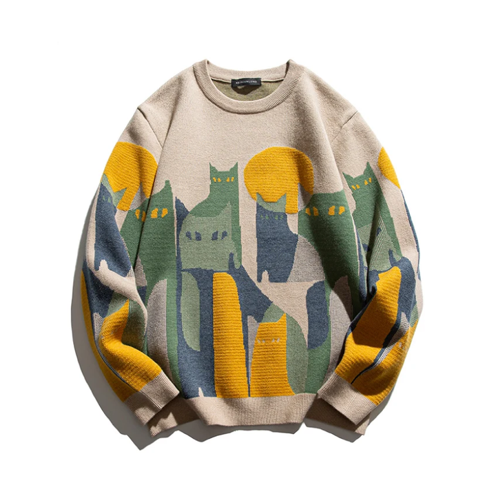 Hayley | Unisex Cat Sweater