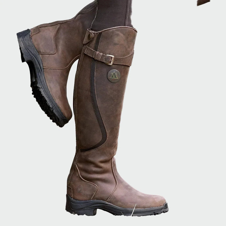 Ava - Premium Orthopaedic Leather Riding Boots
