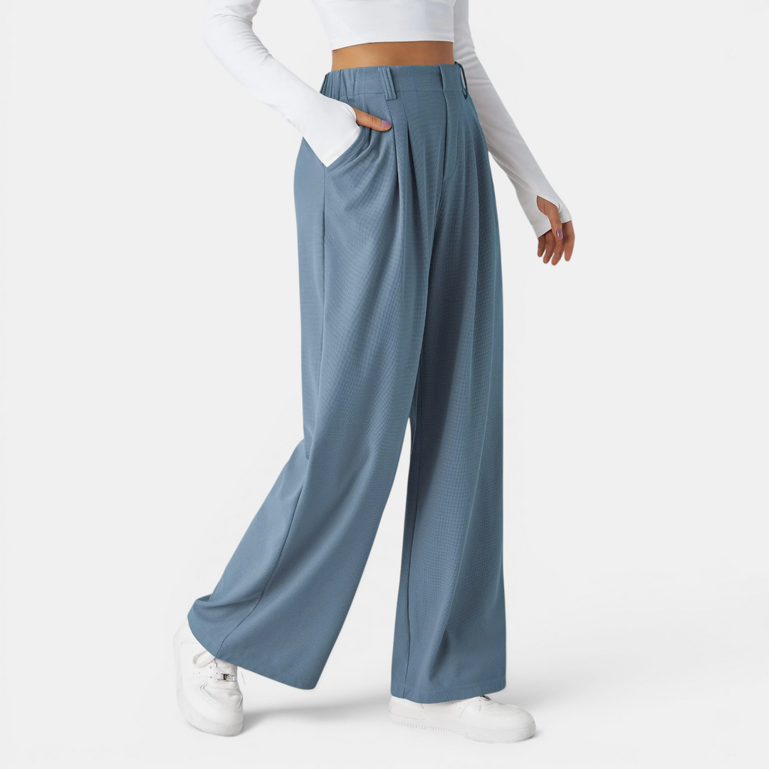 Phoebe | Relaxed High-Waist Wide-Leg Trousers