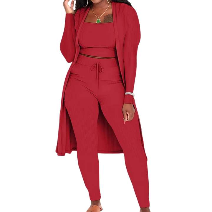 Grace | Cosy Knit Open Front Co-ord Set