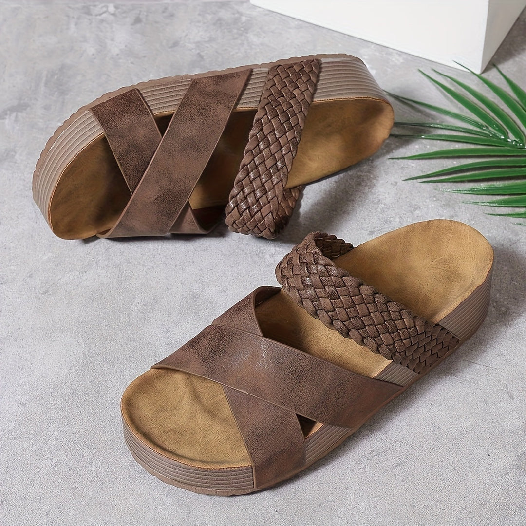 Elizabeth | Elegant braided sandals