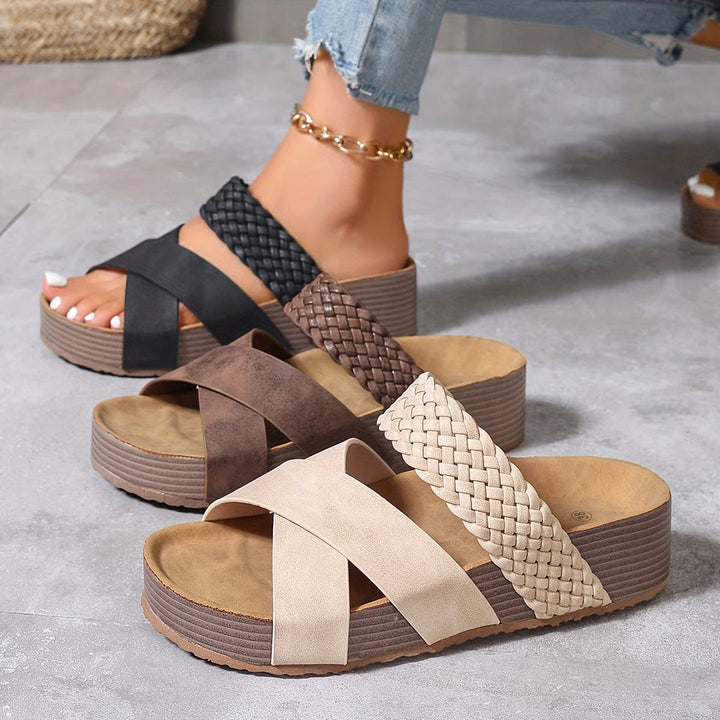 Elizabeth | Elegant braided sandals