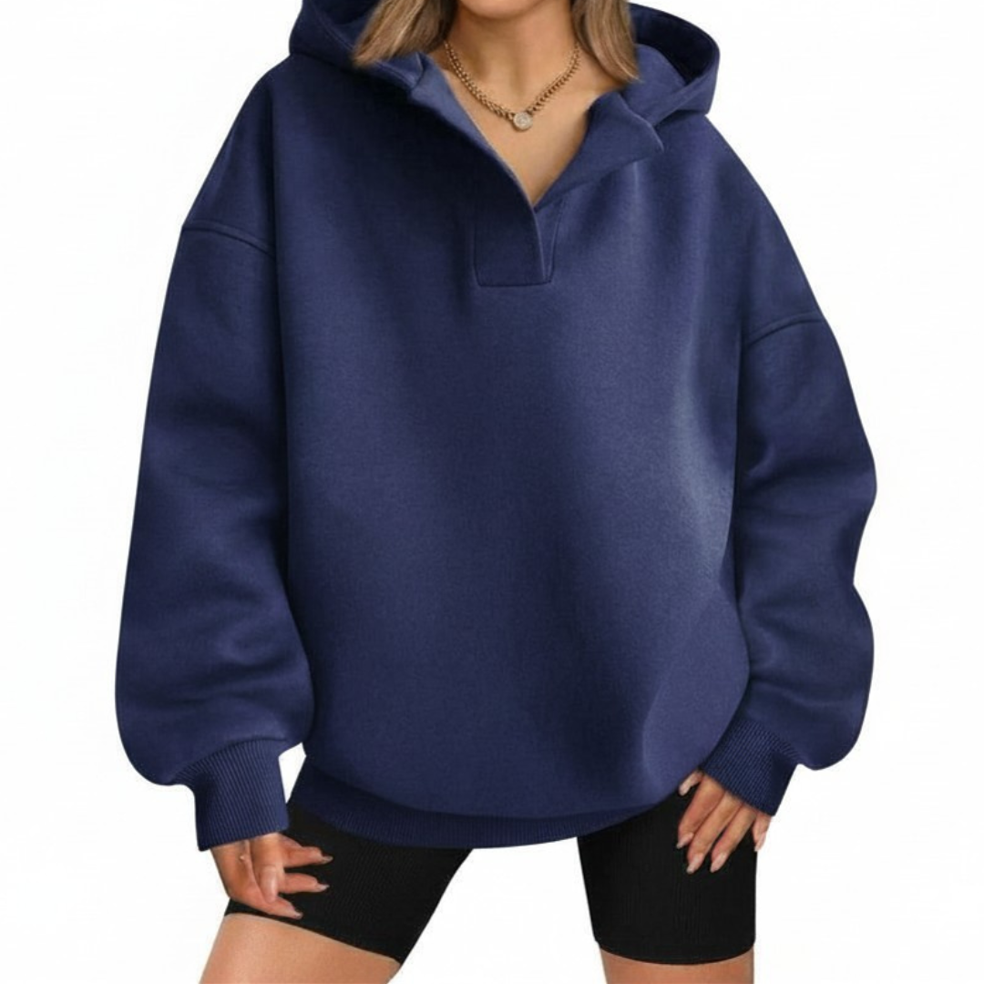 Yvette | Cosy Oversized Fleece Hoodie