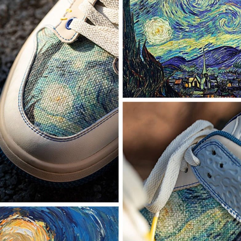 Samantha | Starry Night Inspired Sneakers
