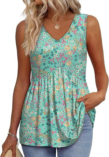 Megan | Effortless Flowy Sleeveless Tank Top
