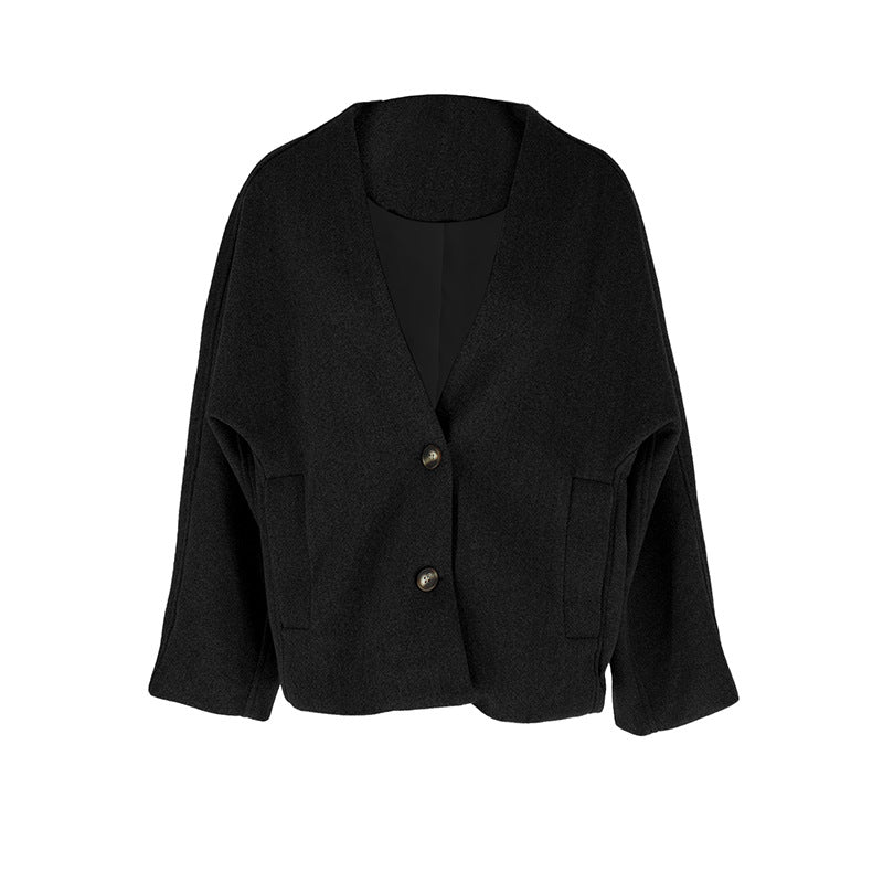 Layla | Classy Long Sleeve Button Down Jacket