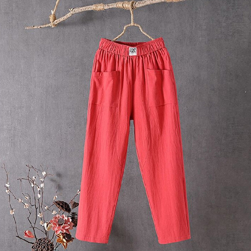 Hannah | Relaxed trousers with pockets