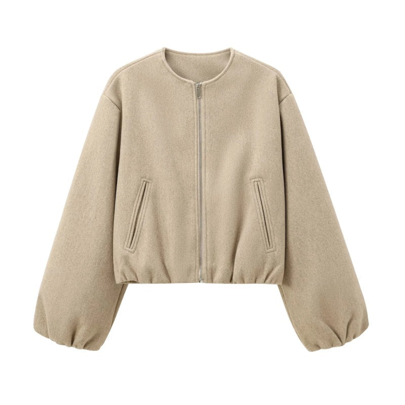 Tahlia | Casual Balloon Sleeve Jacket