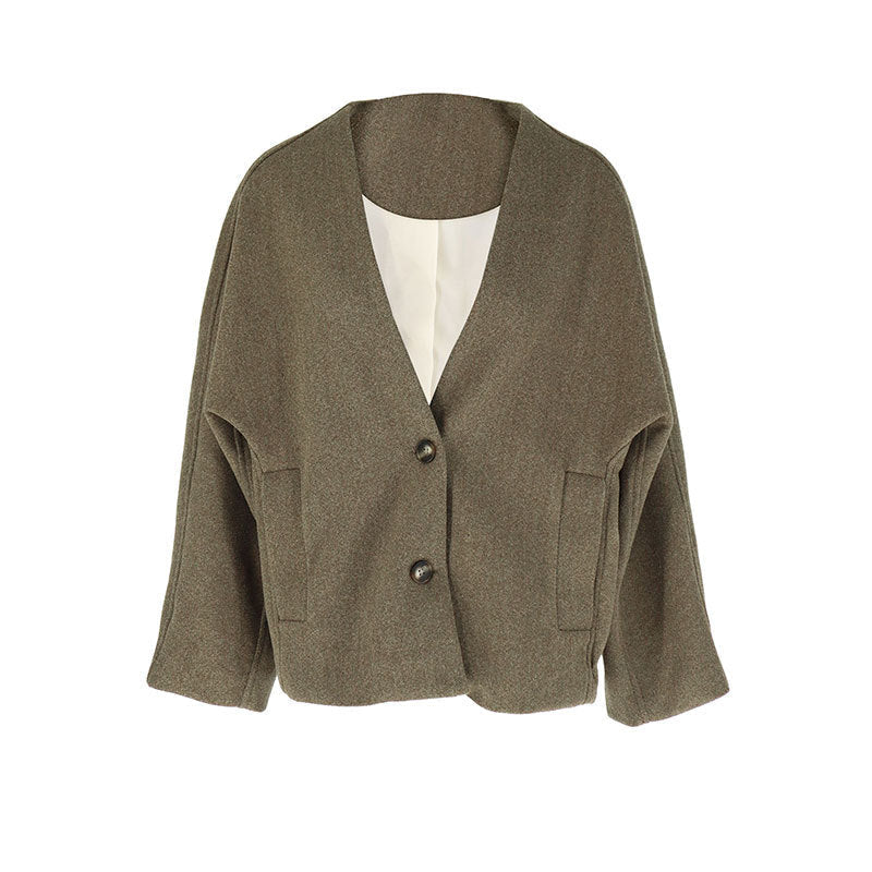 Layla | Classy Long Sleeve Button Down Jacket