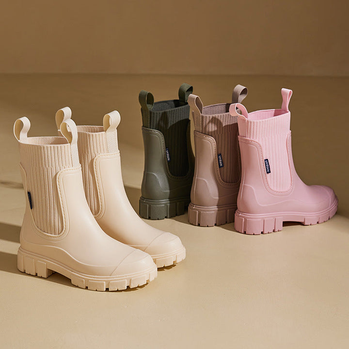 Phoebe | Classic Waterproof Non-Slip Ankle Boots