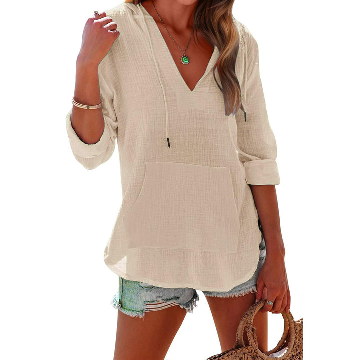 Mia | Casual Hooded Long Sleeve Sweatshirt