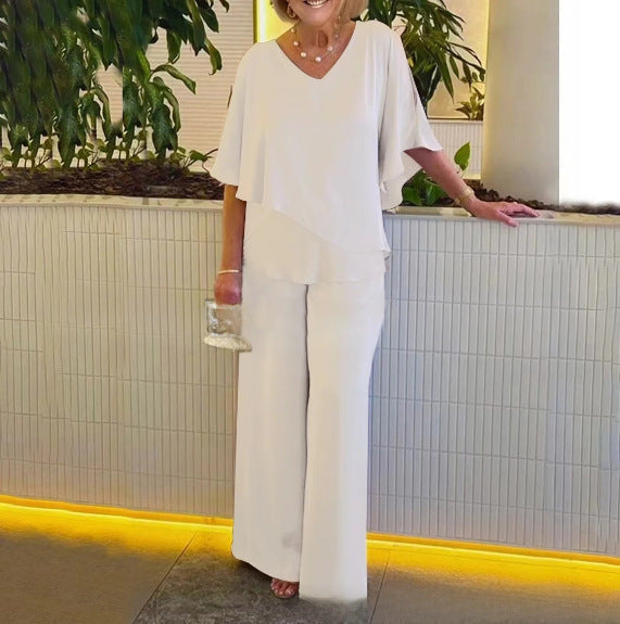 Martha | Wide-Leg Trouser Set