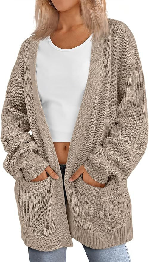 Heidi | Lightweight Loose V-Neck Cardigan