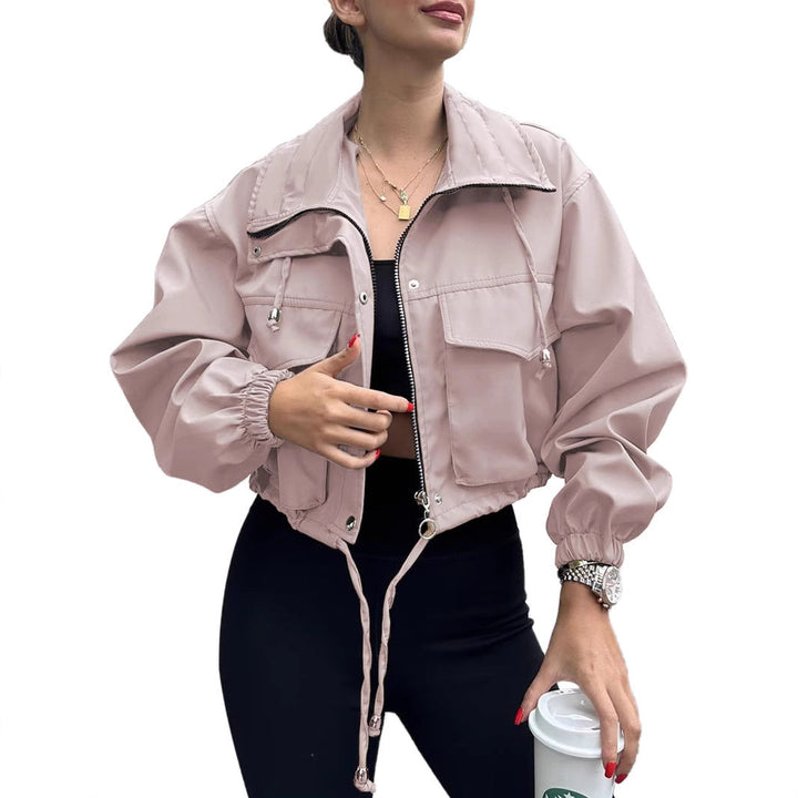 Mia | Sleek Zip-Up Windbreaker Jacket