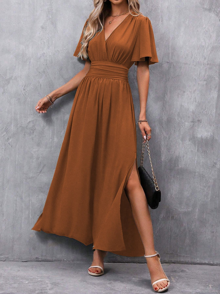 Sienna - Elegant Black Maxi Dress