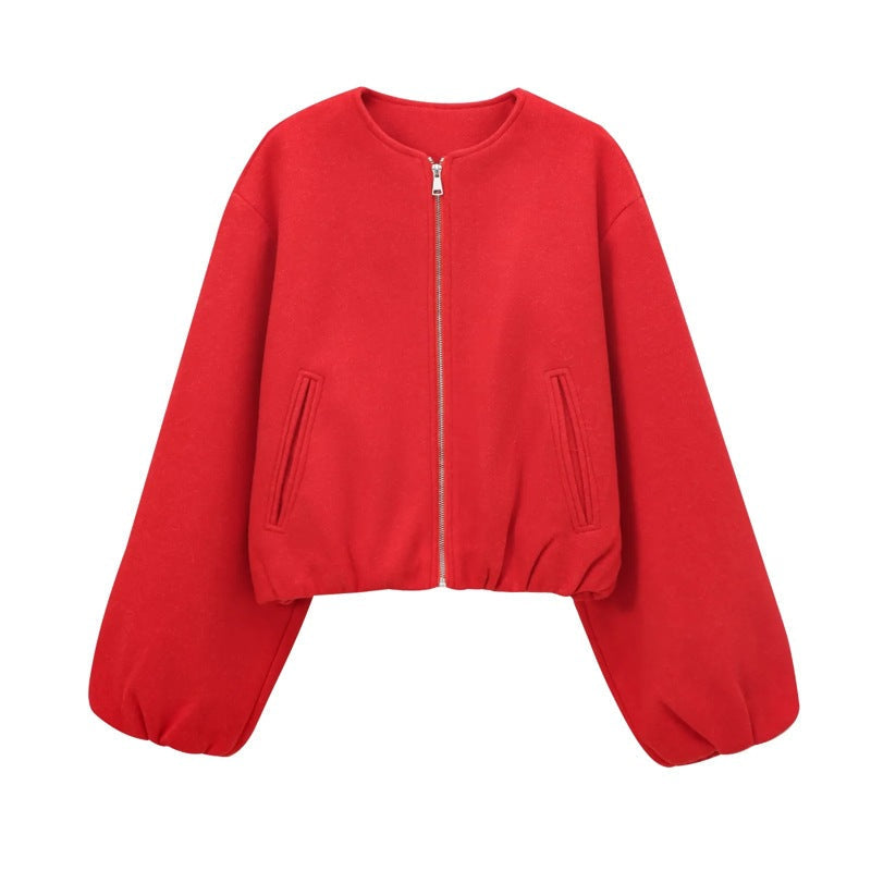 Tahlia | Casual Balloon Sleeve Jacket