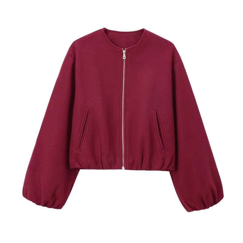 Tahlia | Casual Balloon Sleeve Jacket