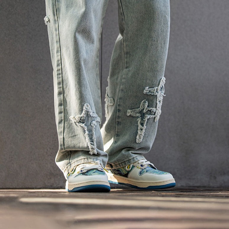 Samantha | Starry Night Inspired Sneakers