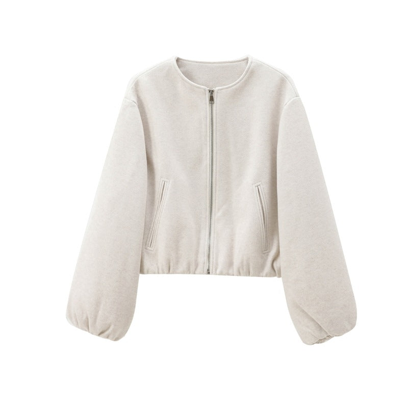 Tahlia | Casual Balloon Sleeve Jacket